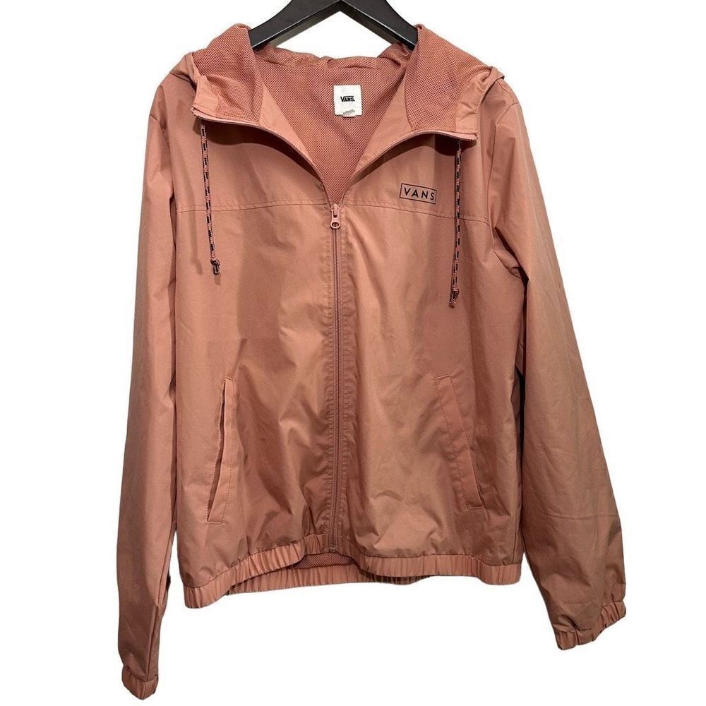 Vans Kastle Check Me Windbreaker Jacket size extra large